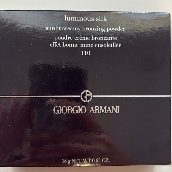 NIB 110 Giorgio Armani Luminous Silk Creamy Bronzing Powder - Picture 5 of 8